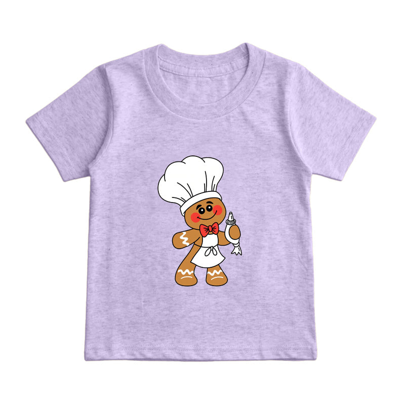 Gingerbread Chef Kids T-Shirt