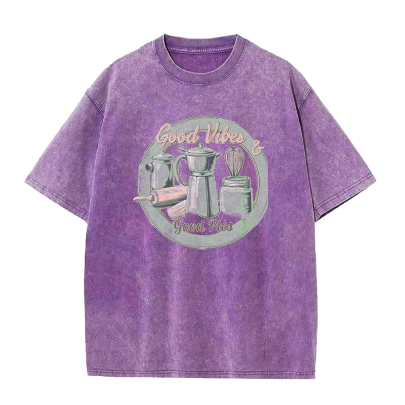 Good Vibes & Good Pies Unisex Tee