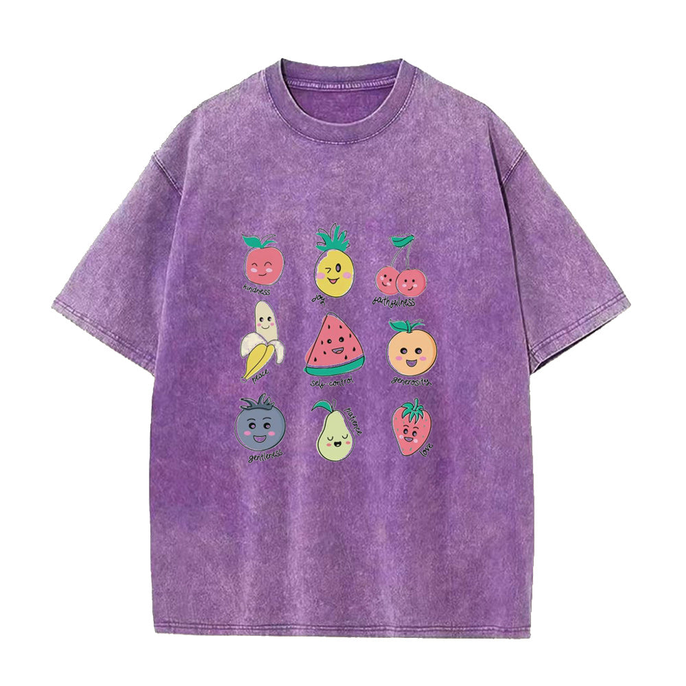 キュートフルーツユニセックスTシャツ