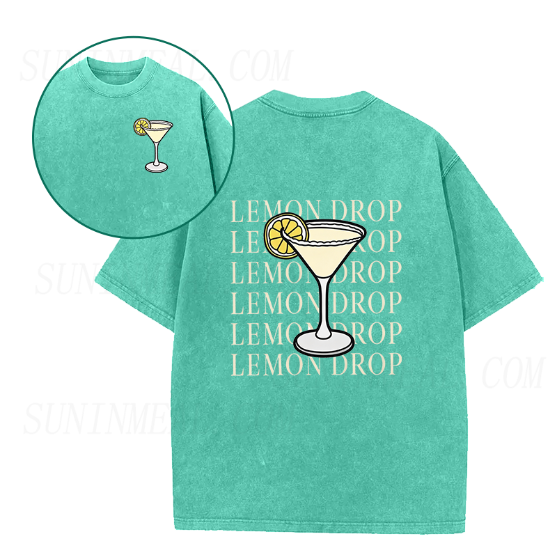 Lemon Drop Cocktail Unisex Tee