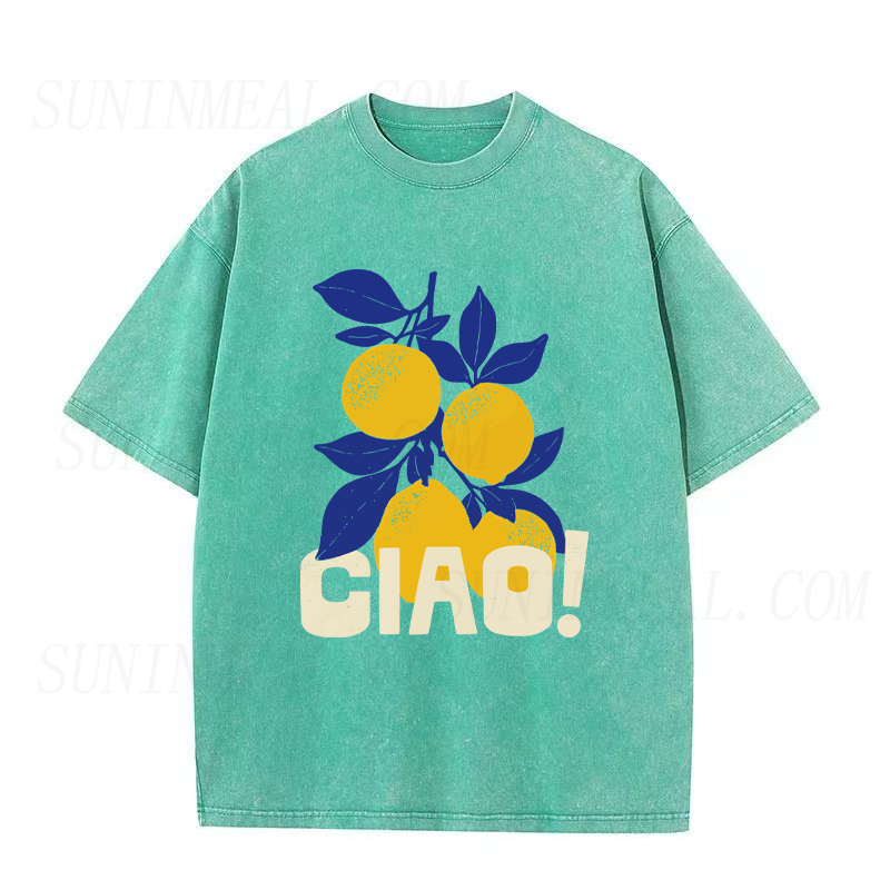 Ciao Italian Lemons Unisex Tee