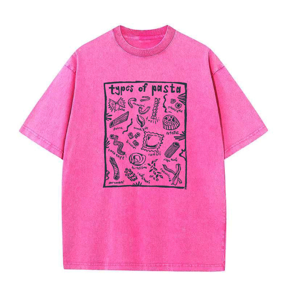 パスタの種類 ユニセックスTシャツ