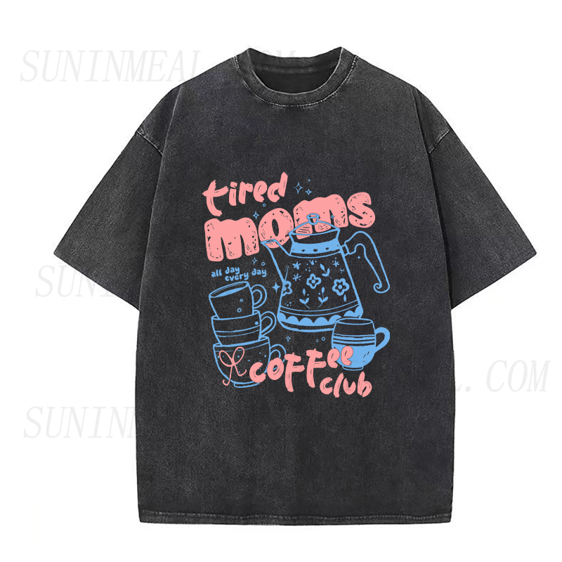 Tired Moms Coffee Club Unisex Tee