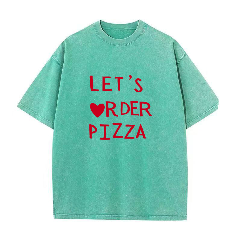 ピザを注文しよう ユニセックスTシャツ