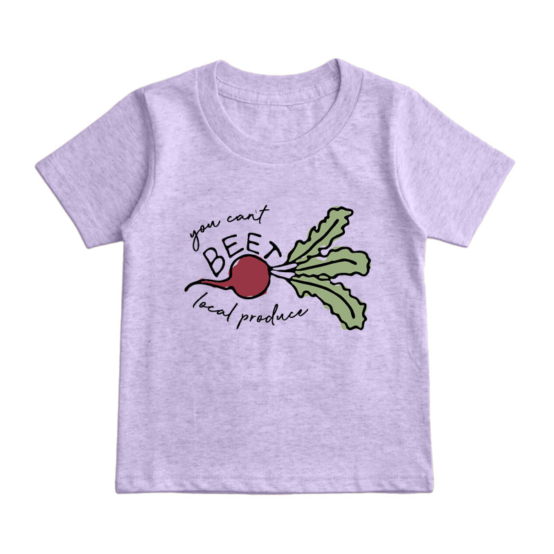 You Cant Beet Local Produce Kids T-Shirt