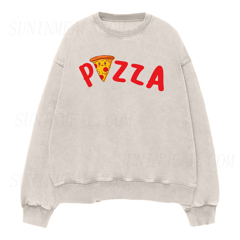 Pizza Unisex Crewneck Sweatshirt