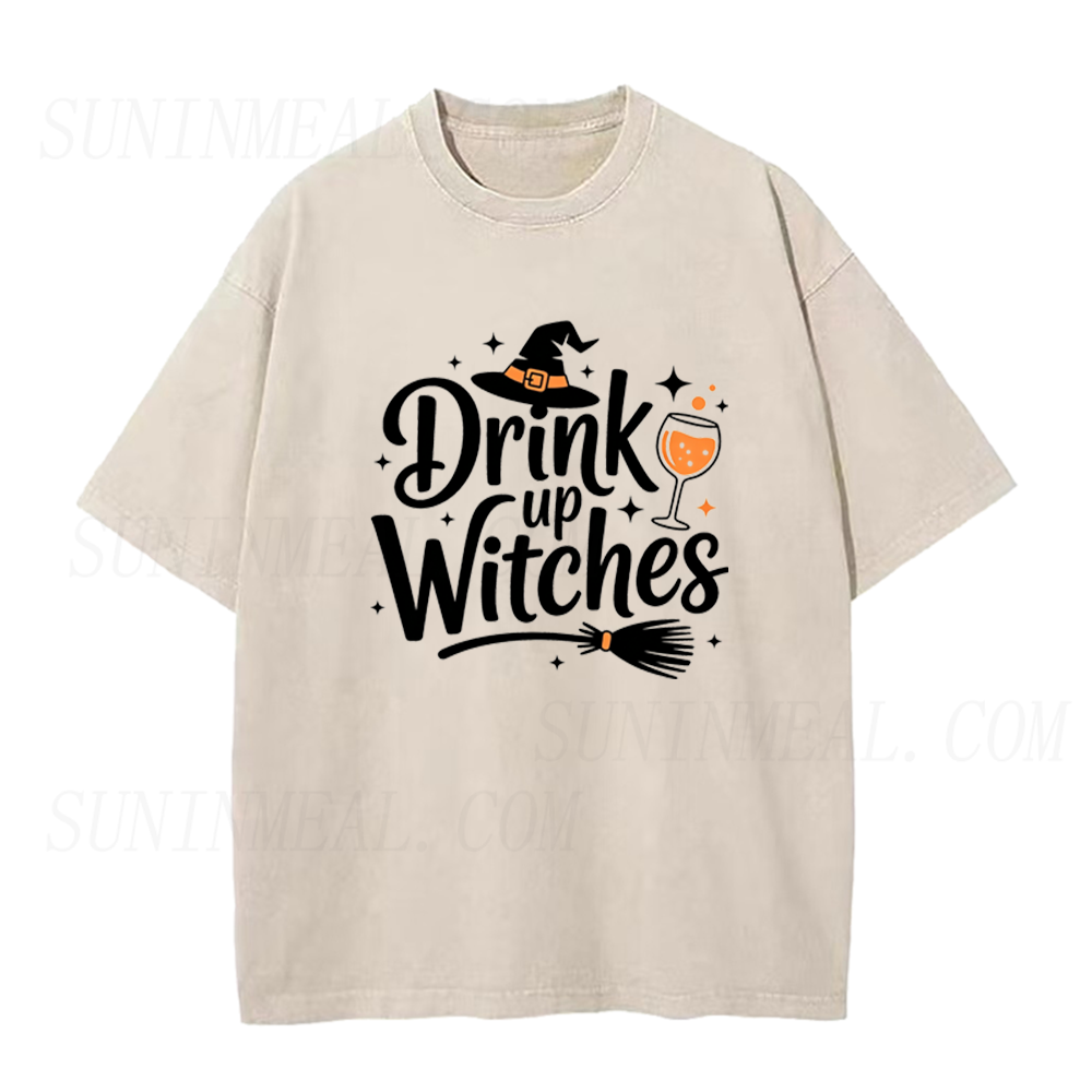 Drink Up Witches Unisex Tee