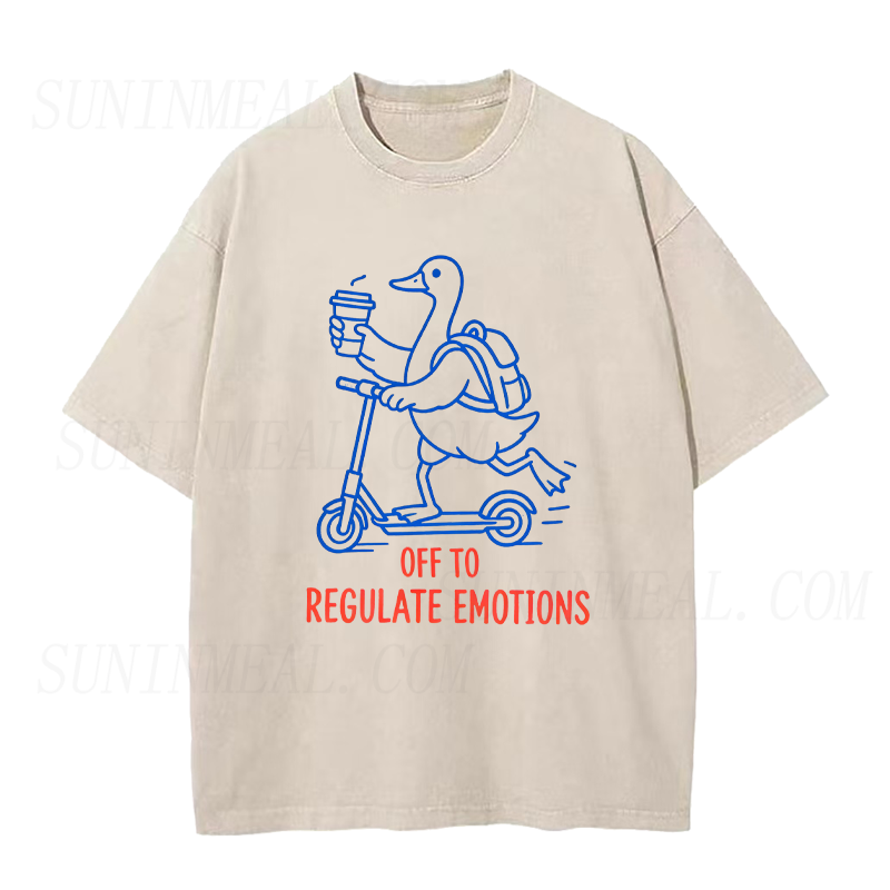 Off To Regulate Emotions Unisex Tee