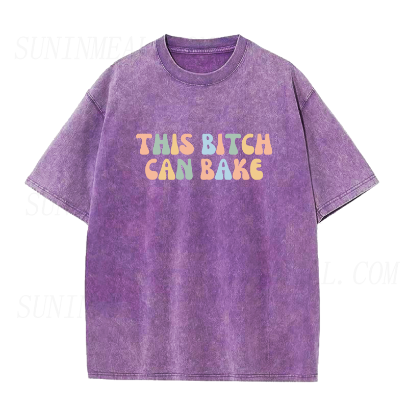 このビッチはベイクできる ユニセックスTシャツ