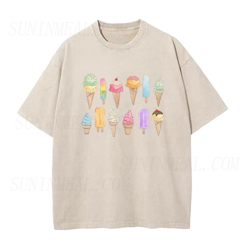 Ice Cream Assortment Unisex Tee