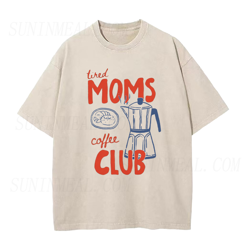 Tired Moms Coffee Club Unisex Tee