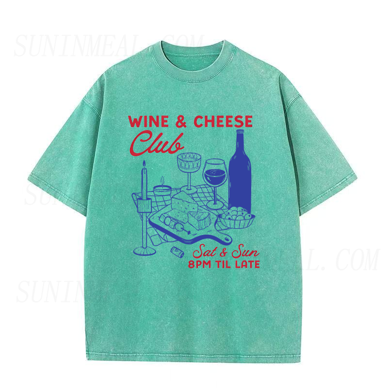 Wine and Cheese Club Unisex Tee