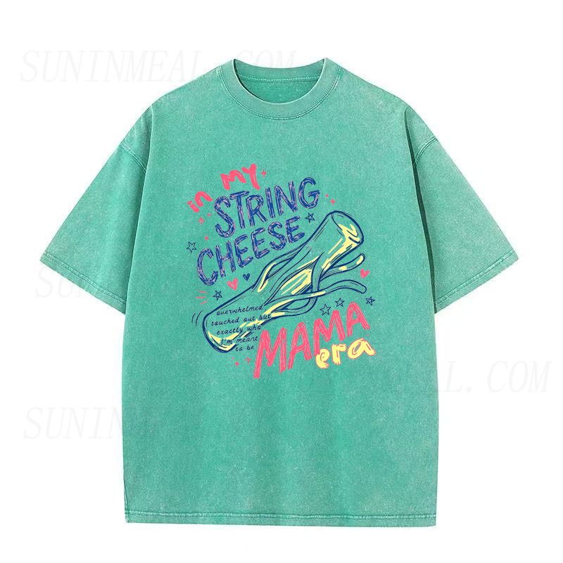 In My String Cheese Mama Era Graphic Unisex Tee