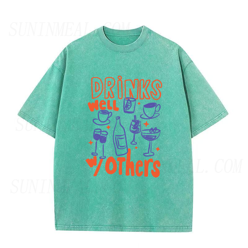Drinks Well With Others Unisex Tee
