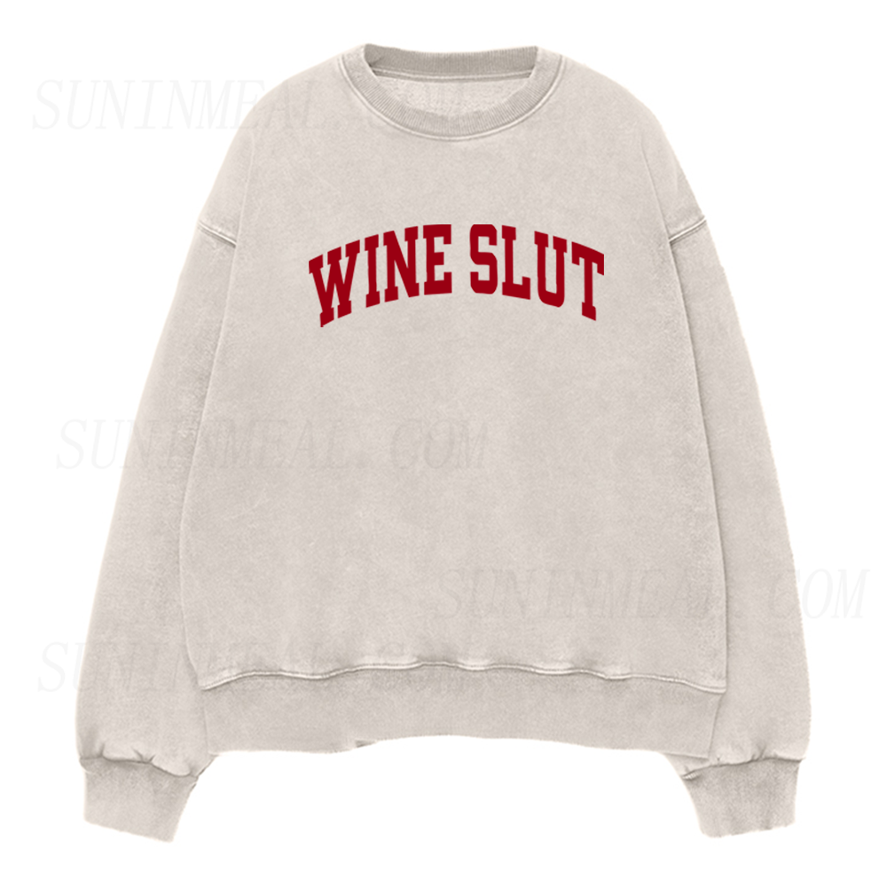 Wine Slut Unisex Crewneck Sweatshirt