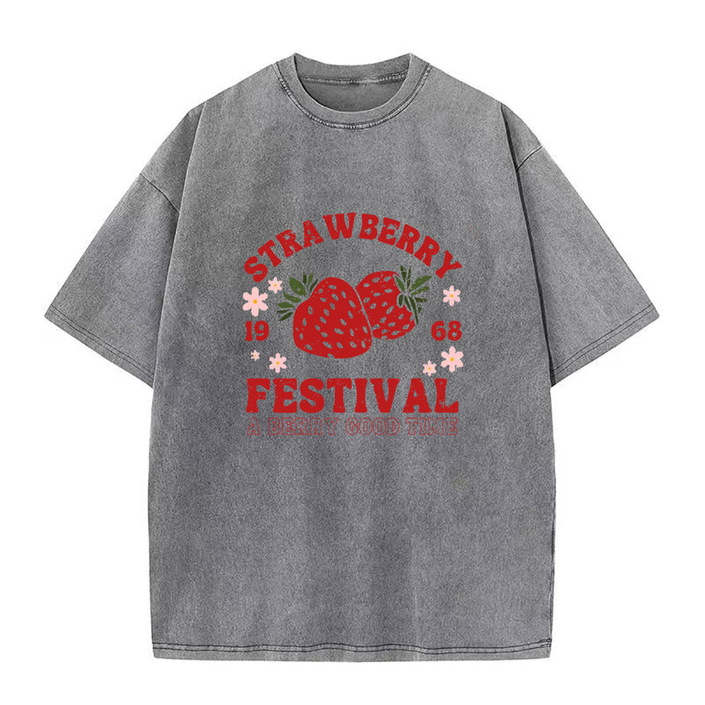 strawberry festival Unisex Tee
