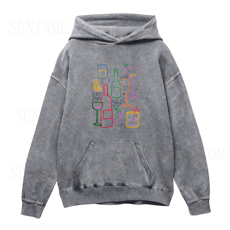 Cheers Salute Santé Unisex Hoodie