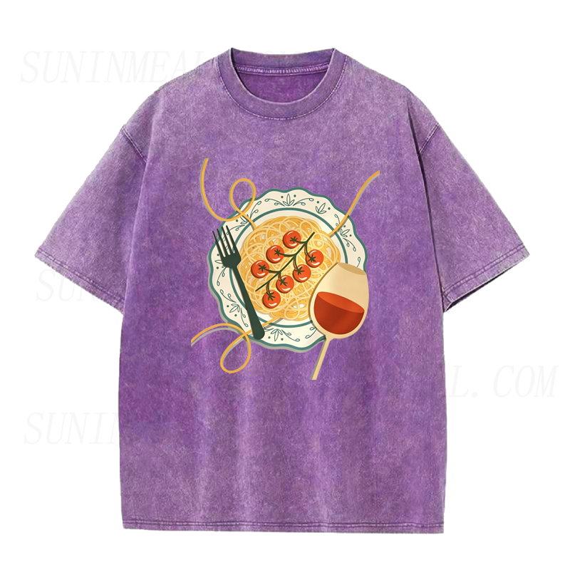 Pasta & Wine Unisex Tee