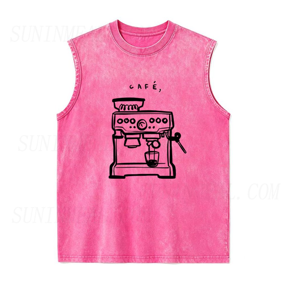 Cafe Mon Amour Unisex Tank Top