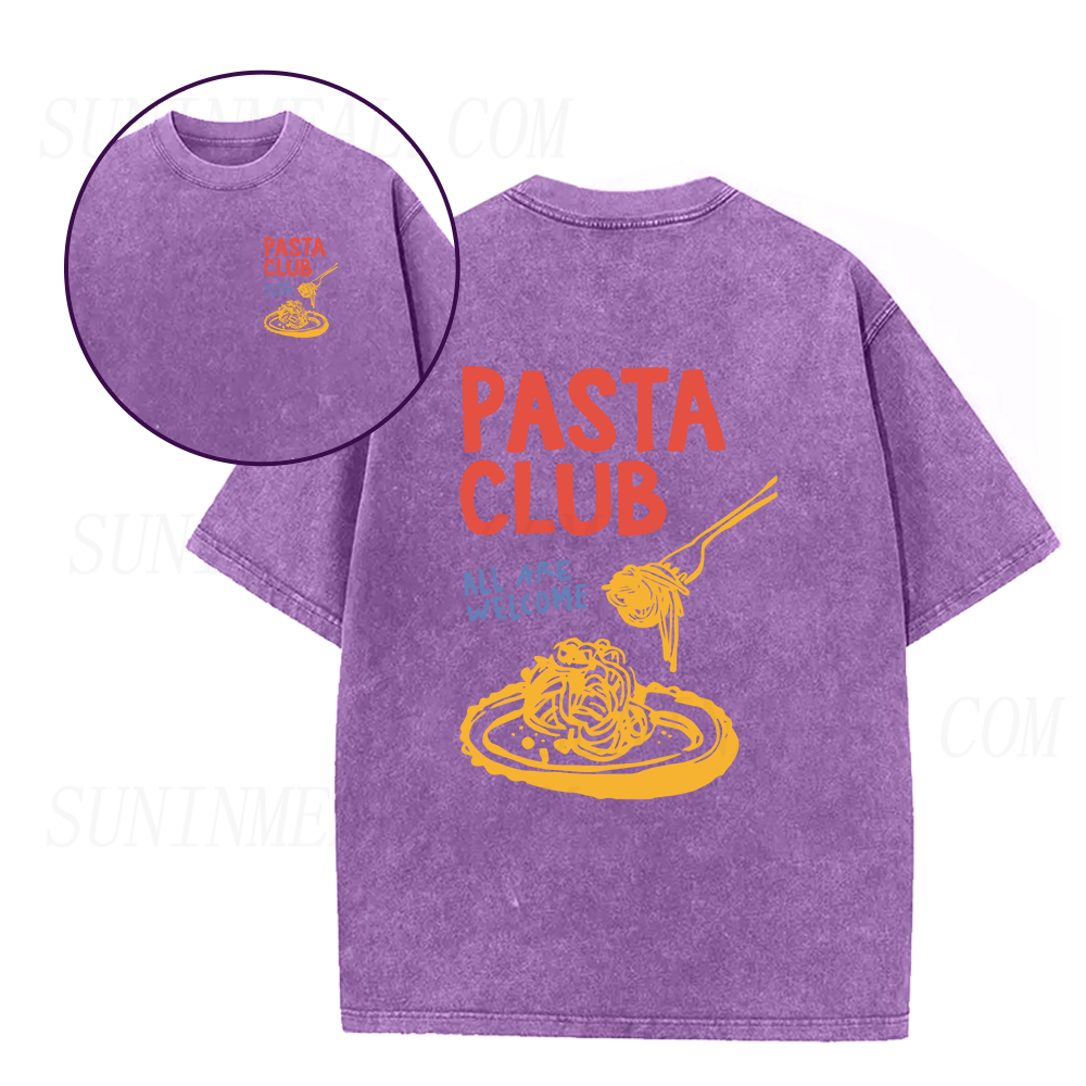 Pasta Club All Are Welcome Unisex Tee