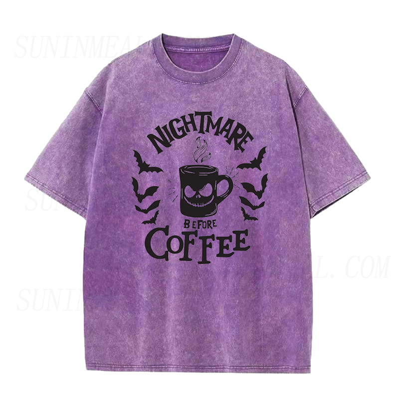 Nightmare Before Coffee Unisex Tee
