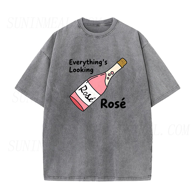 Everything's Looking Rosé Unisex Tee