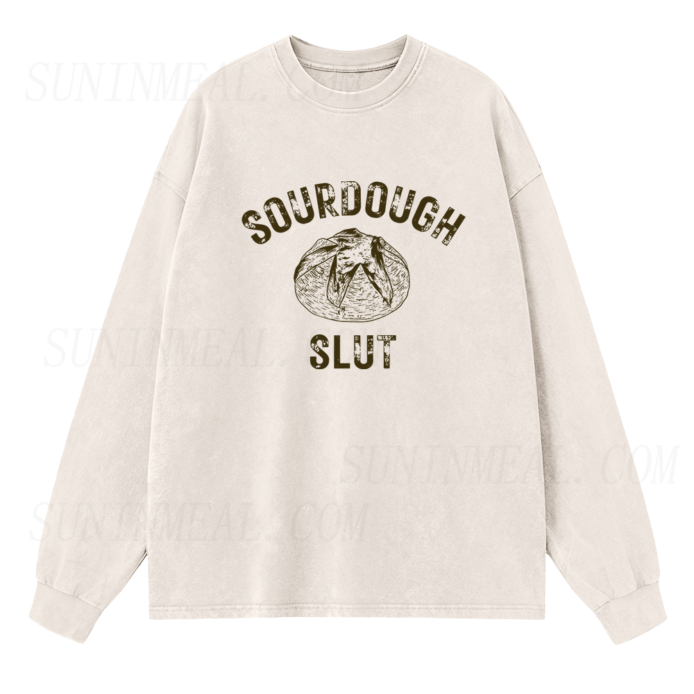 Sourdough Slut Long Sleeve Unisex Tee