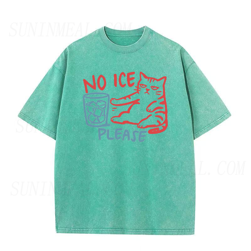No ICE Please Cat Unisex Tee