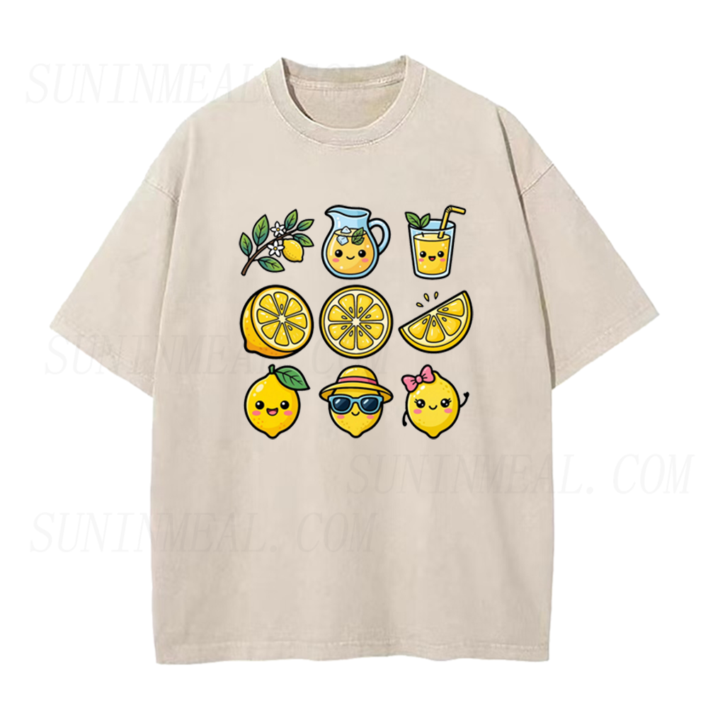 Cute Kawaii Lemon Unisex Tee