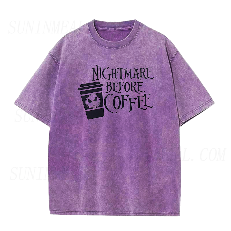 Nightmare Before Coffee Unisex Tee