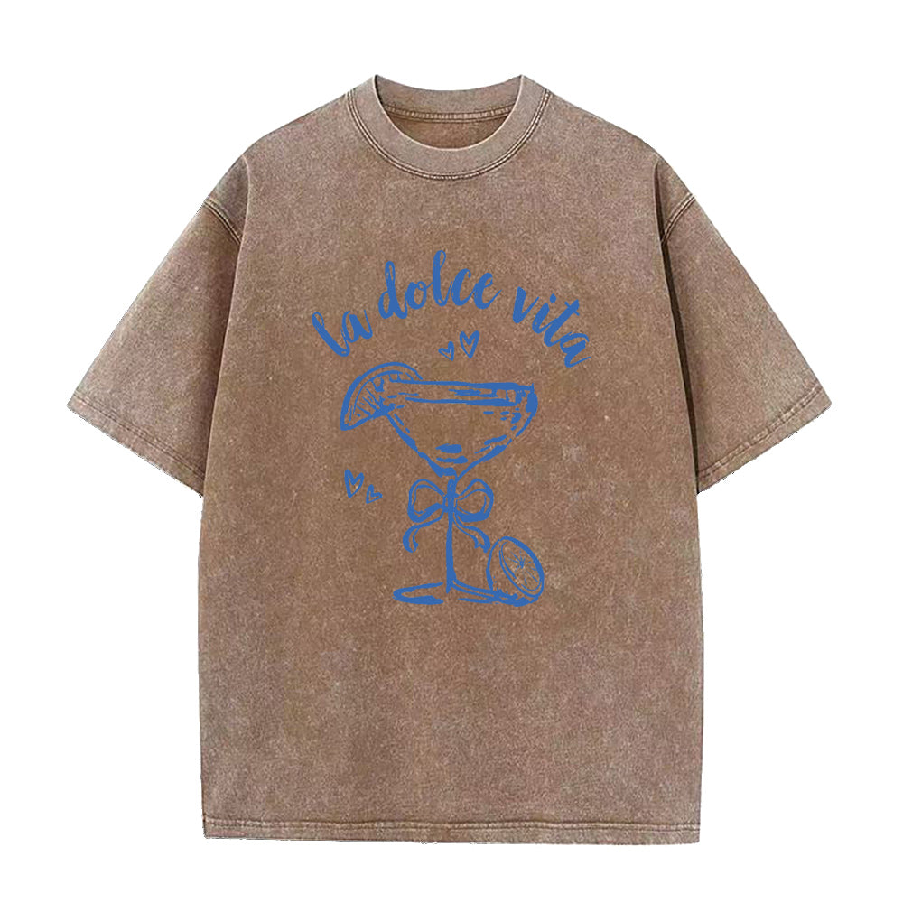 ラ ドルチェ ヴィータ リモンチェッロ ユニセックス Tシャツ