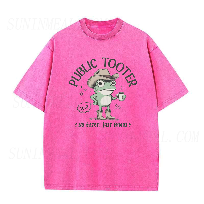 Public Tooter Frog Tee