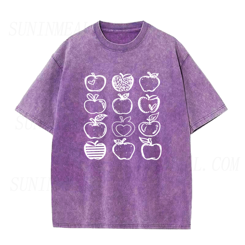 Apple Doodles Unisex Tee