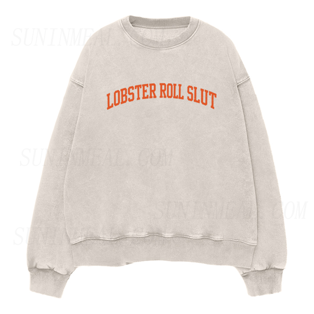 Lobster Roll Slut Unisex Crewneck Sweatshirt
