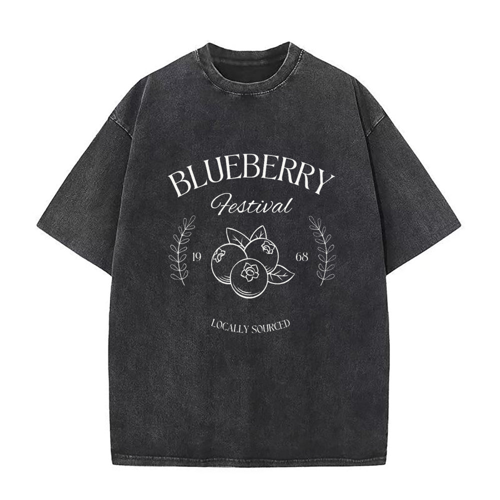 Blueberry locally sourse Unisex Tee
