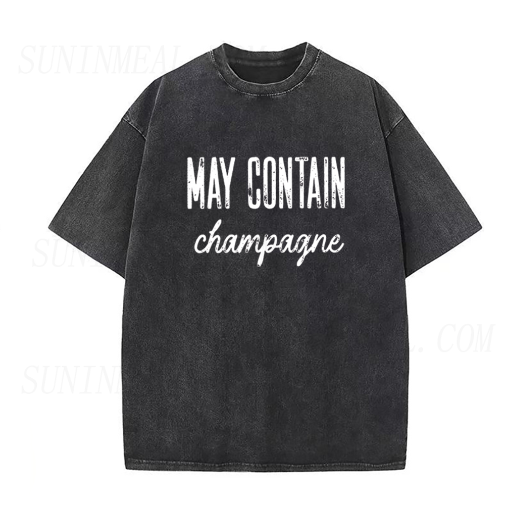 May Contain Champagne Unisex Tee
