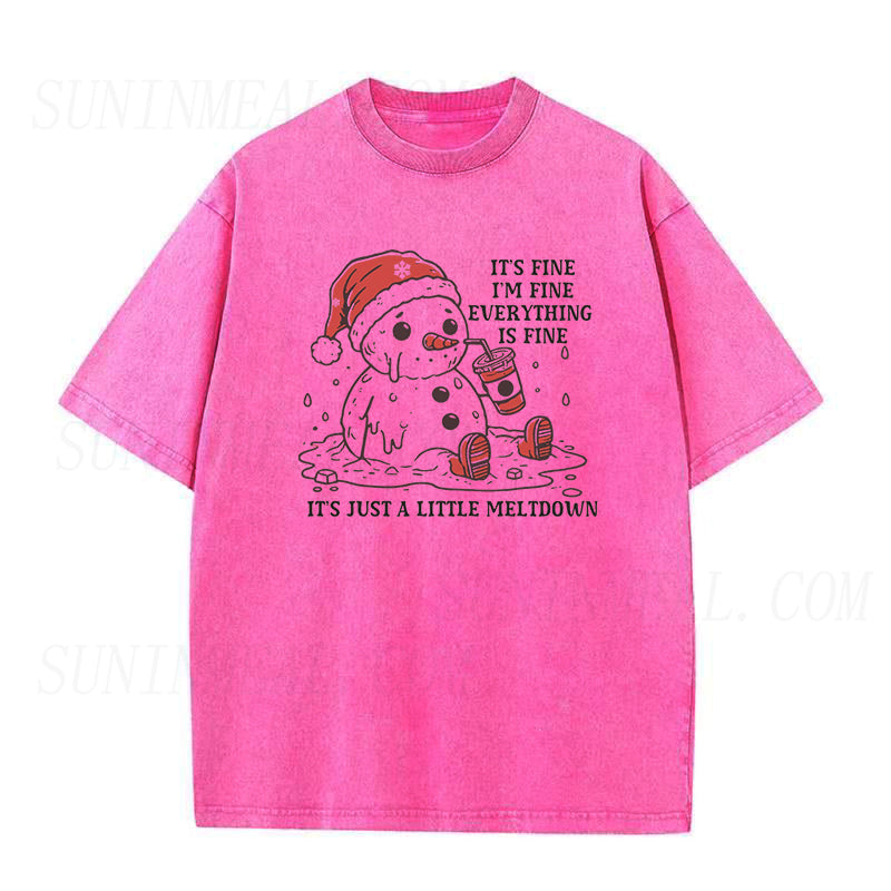 It´s Fine Snowman Unisex Tee