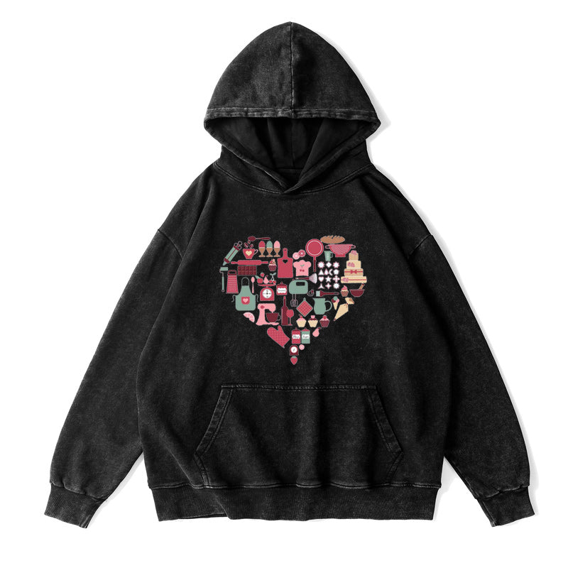 Bakery Heart Unisex Hoodie