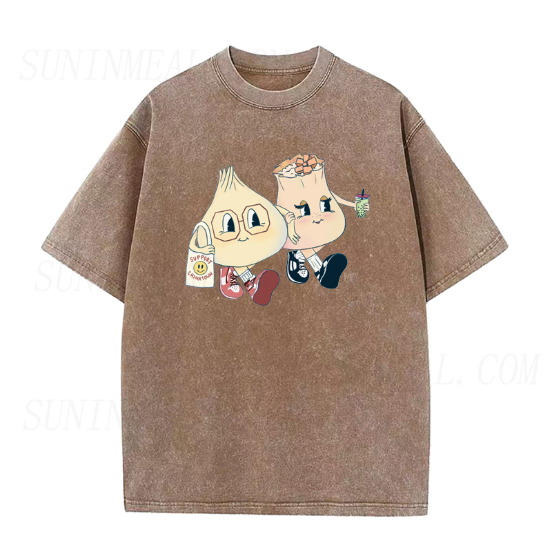 Support Chinatown Soup Dumpling and Shu Mai Unisex Tee