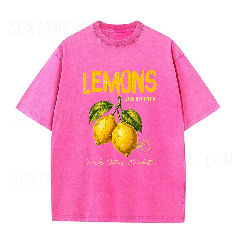 Sun Ripened Lemons Citrus Market Unisex Tee