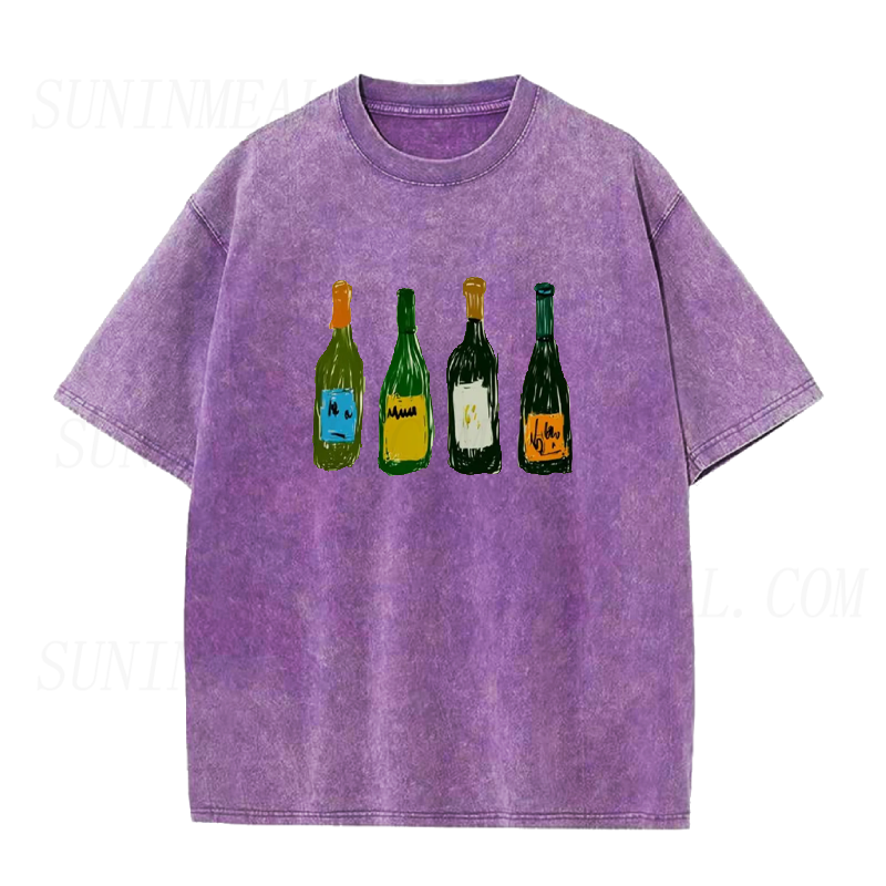 Wine Bottles Unisex Tee