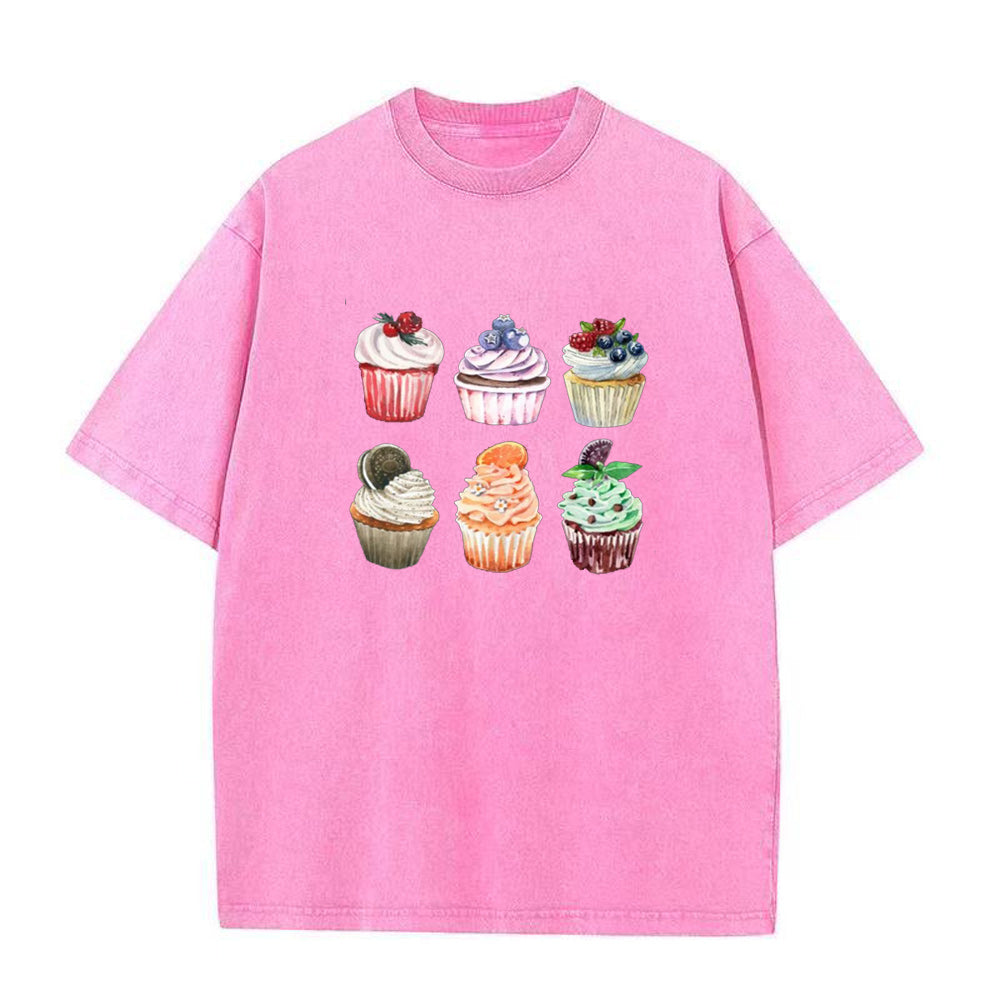 カップケーキ ユニセックス Tシャツ