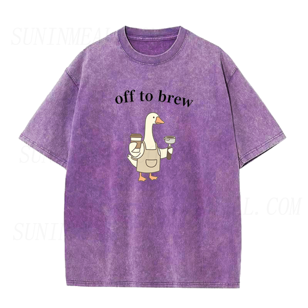 Off To Brew Goose Unisex Tee