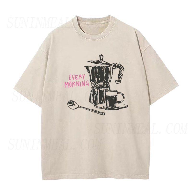 morning coffee Unisex Tee
