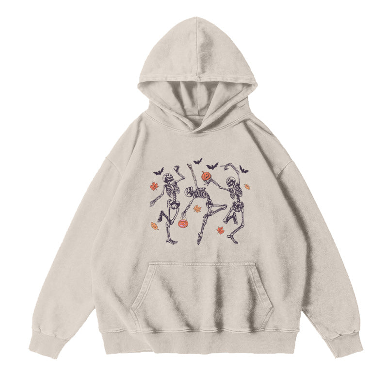 Halloween Dancing Skeleton Unisex Hoodie