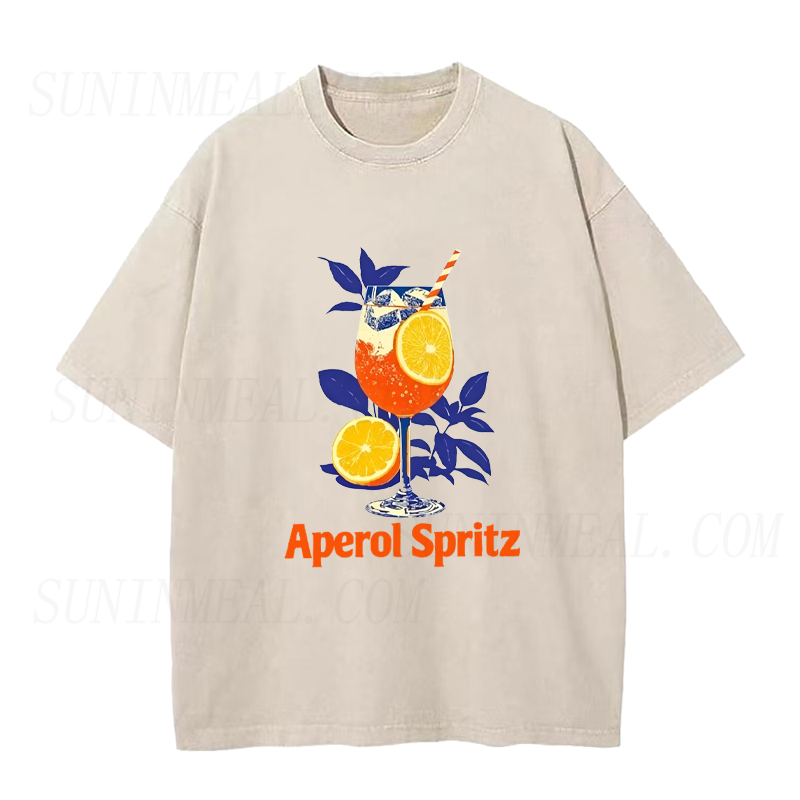 Retro Aperol Spritz Unisex Tee