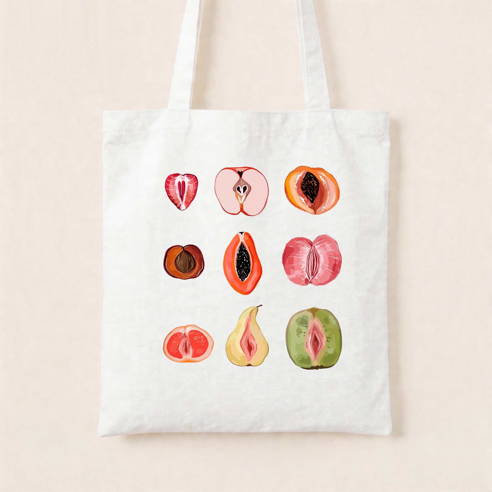 Fruits Canvas Tote Bag