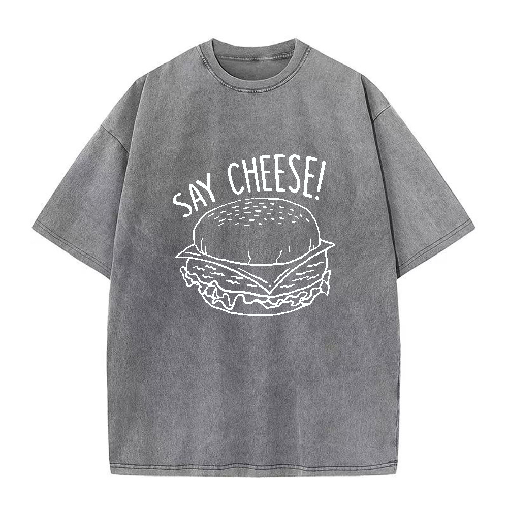 チーズユニセックスTシャツ
