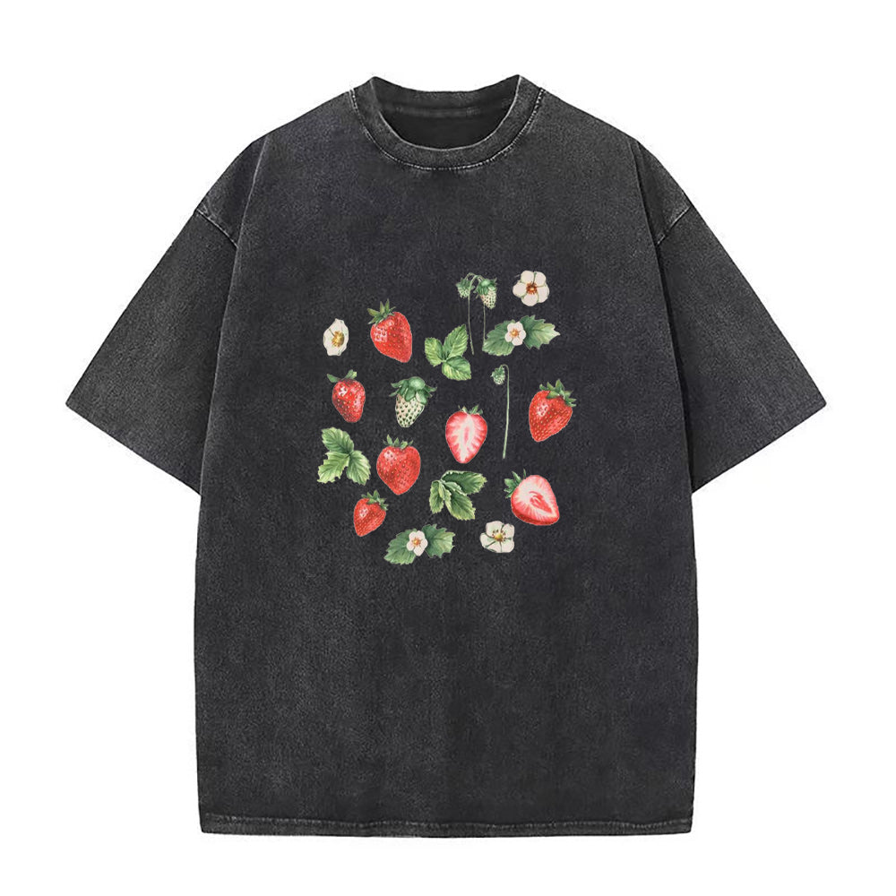 Strawberry Botanical Unisex Tee