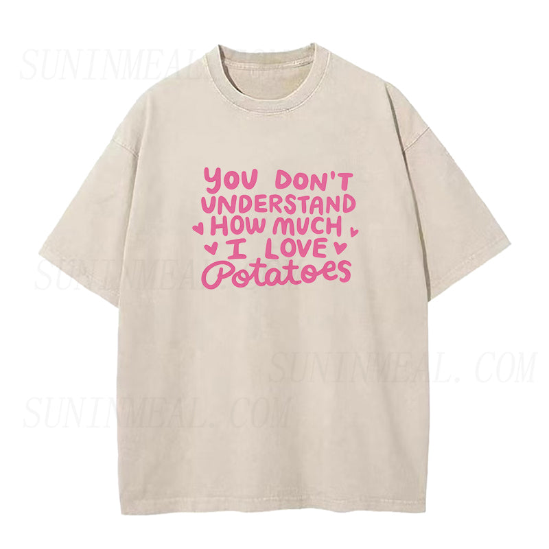 I love potatoes Unisex Tee